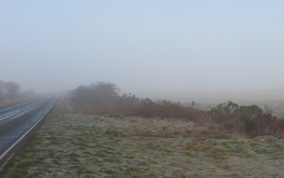 Irrelevant photo: freezing fog on Davidstow Moor.